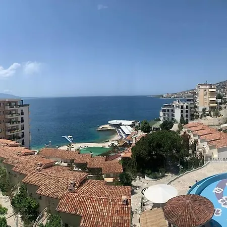Luxury Bougainvillea Bay 아파트 Sarandë
